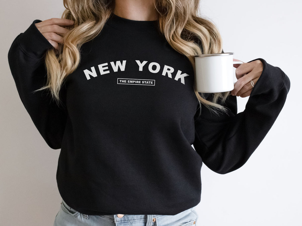 New York Sweatshirt, New York City Sweater, NYC Empire State