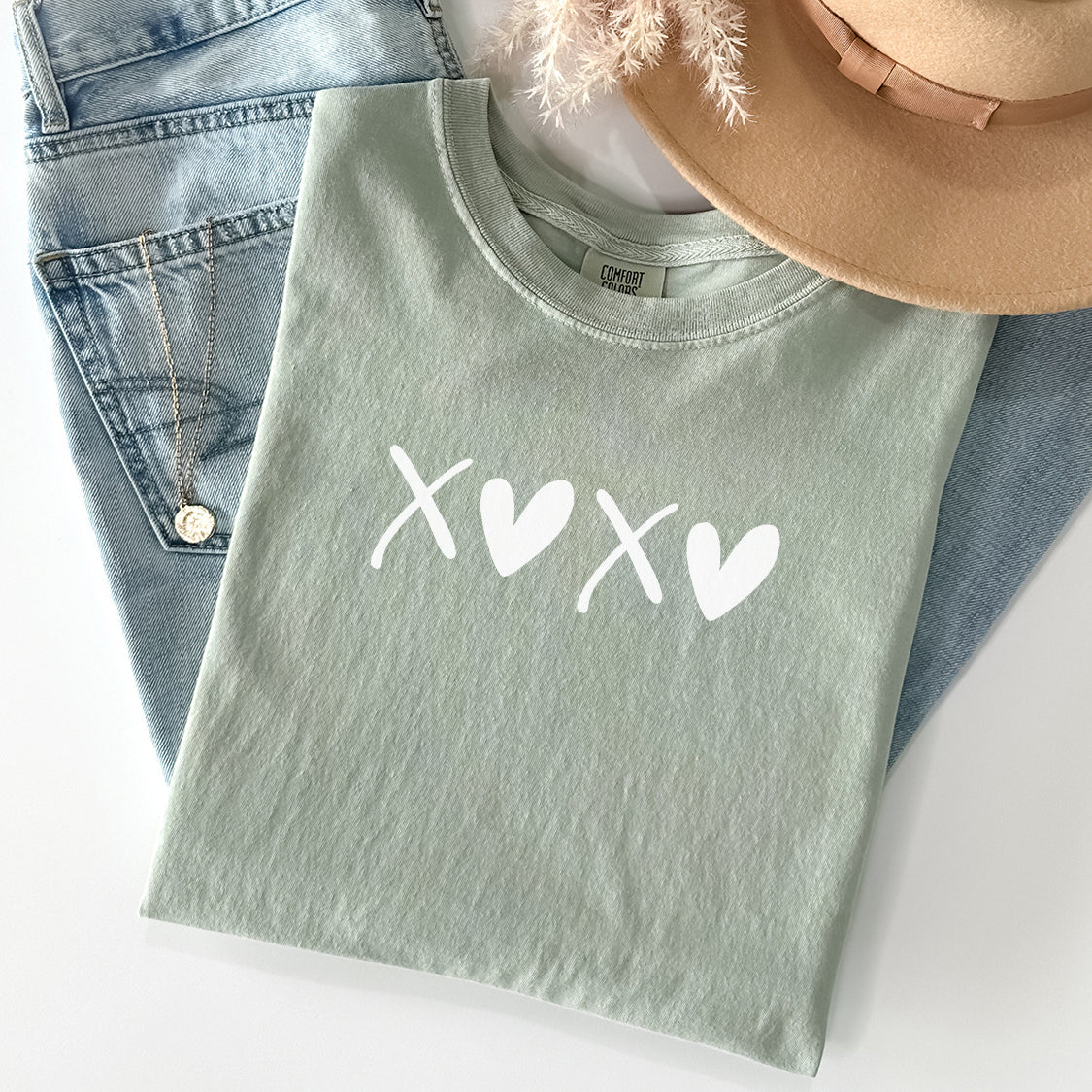 XOXO T-shirt - Love  Minimal Design Printed T-Shirt
