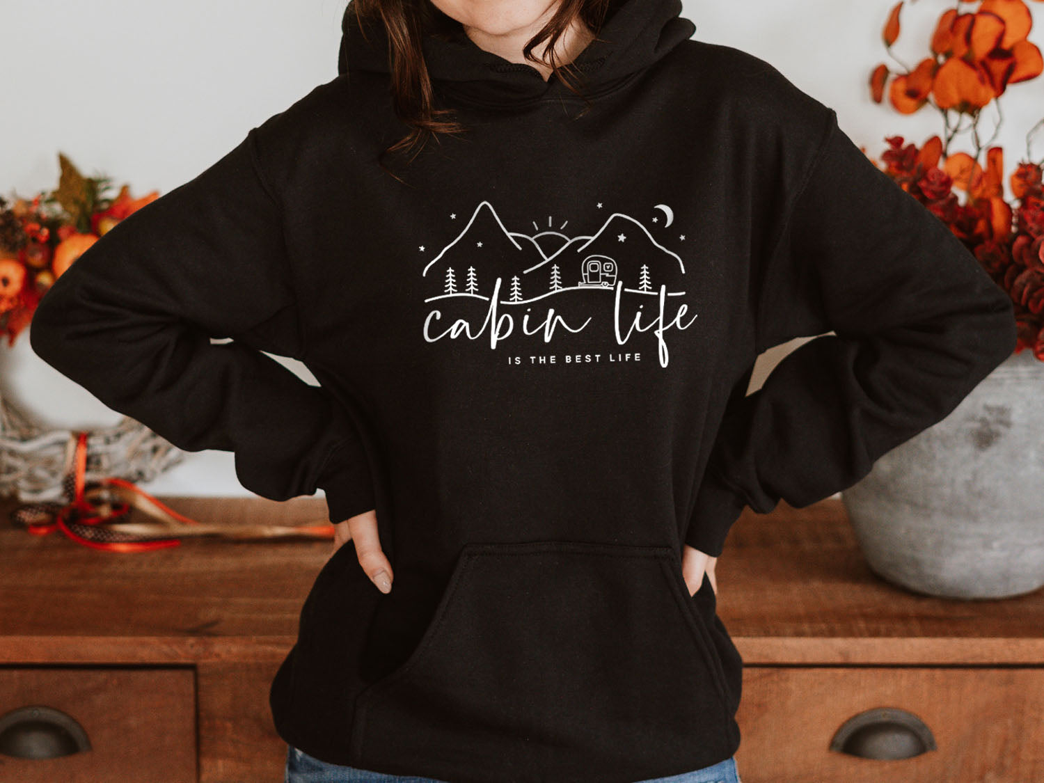 Life is good hoodie vintage best sale